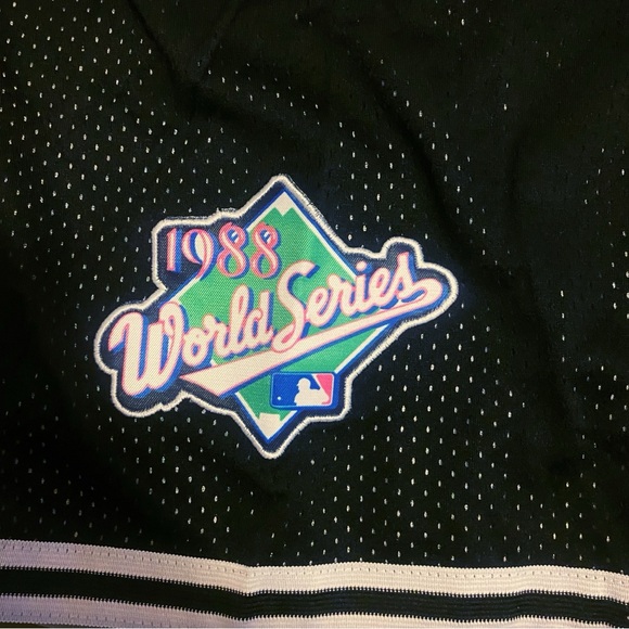 Just Don Los Angeles Dodgers black and White Athletic Shorts - Picture 4 of 9